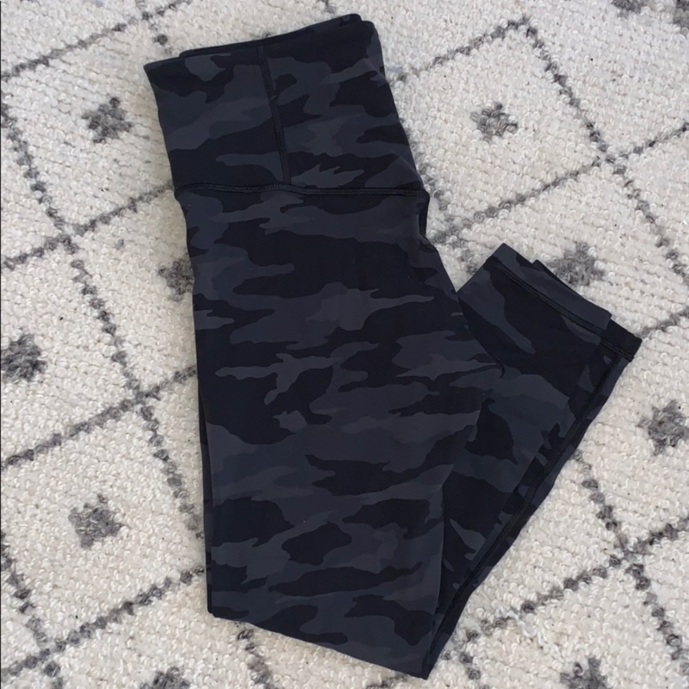Athleta Camo Elation tights